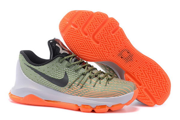 Cheap Nike Kd Viii Orange Green Black Grey Reduced